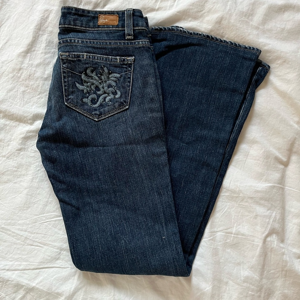 Paige denim flare jeans